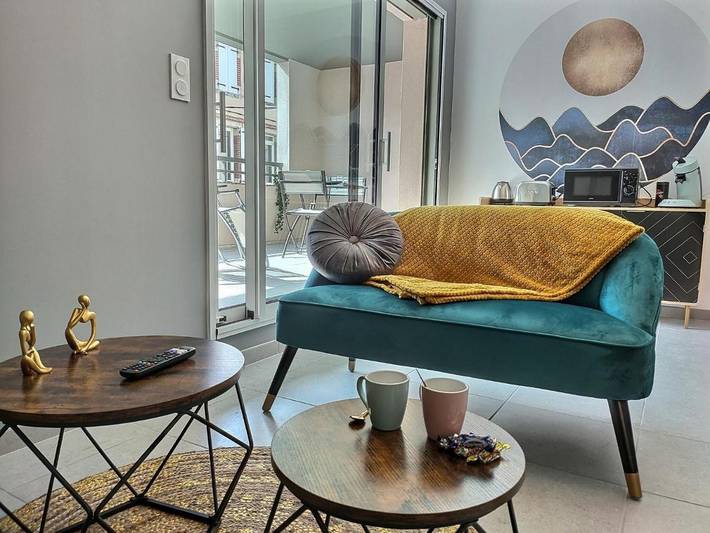 Appartement de vacances pour 2 personnes, avec Terrasse