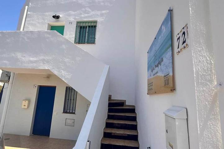 Vacation rental for 6 people, with pool and balcony as well as yard in San José (Almeria)