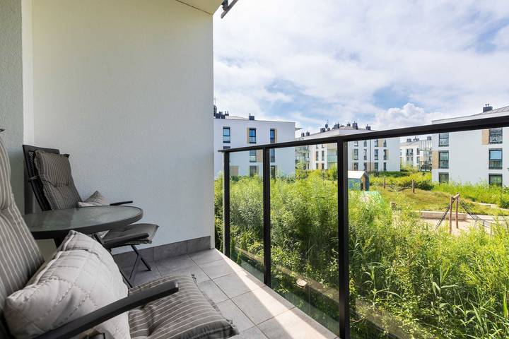 Appartement entier, Modern Apartment | Parking and Balcony in Zatoka Gdańska