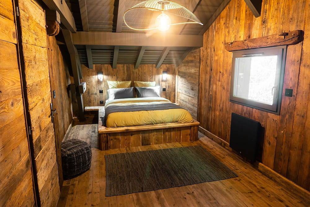 Magnificent chalet on a green island. 2 ponds, private sauna and jacuzzi in Saint-Nabord, Épinal en omgeving