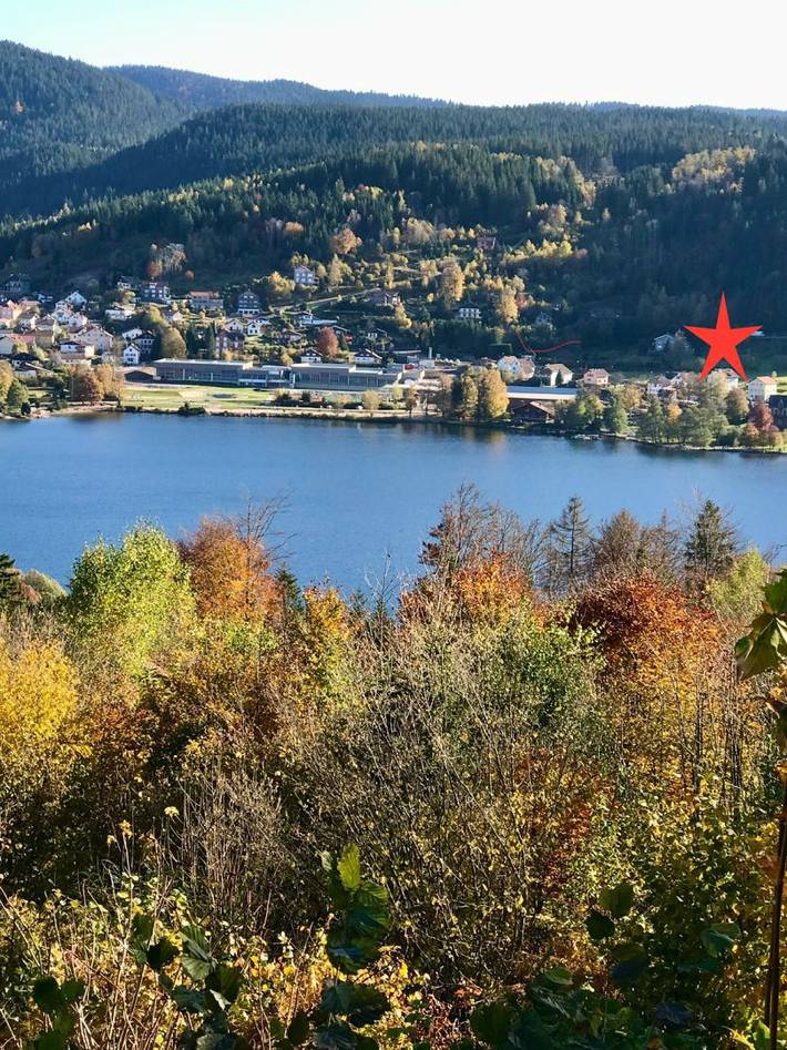 Gîte pour 4 personnes, avec vue sur le lac ainsi que jardin et balcon - 1