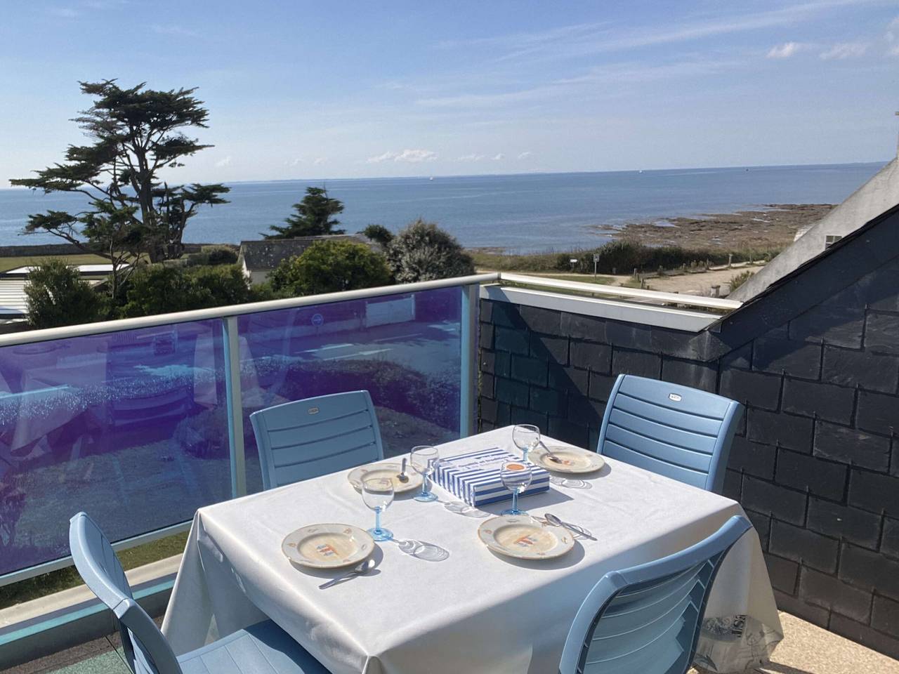 Ganze Wohnung, Wohnung 4-6 Pers, Terrasse, Haustiere erlaubt in Sarzeau, Côte des Mégalithes