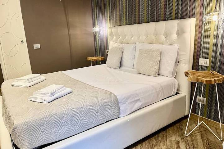 Appartement entier, Villa Lante Chic 2-bedroom apartment with Ac, Wifi in charming Viterbo in Viterbo, Province de Viterbo