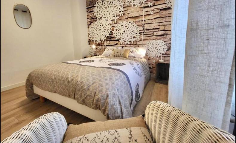 Maison de vacances pour 6 personnes, avec jardin et vue, animaux acceptés