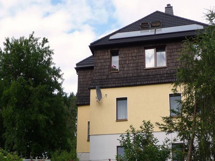 Ferienwohnung für 4 Personen, mit Terrasse in Bernsbach