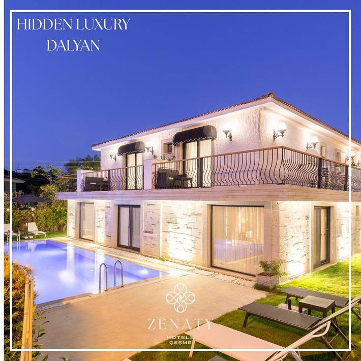 Hotel voor 3 personen, with zwembad and uitzicht as well as tuin, met huisdier in Cesme