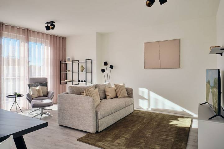 Ferienwohnung für 6 Personen, mit Ausblick und Garten sowie Sauna in Zirchow