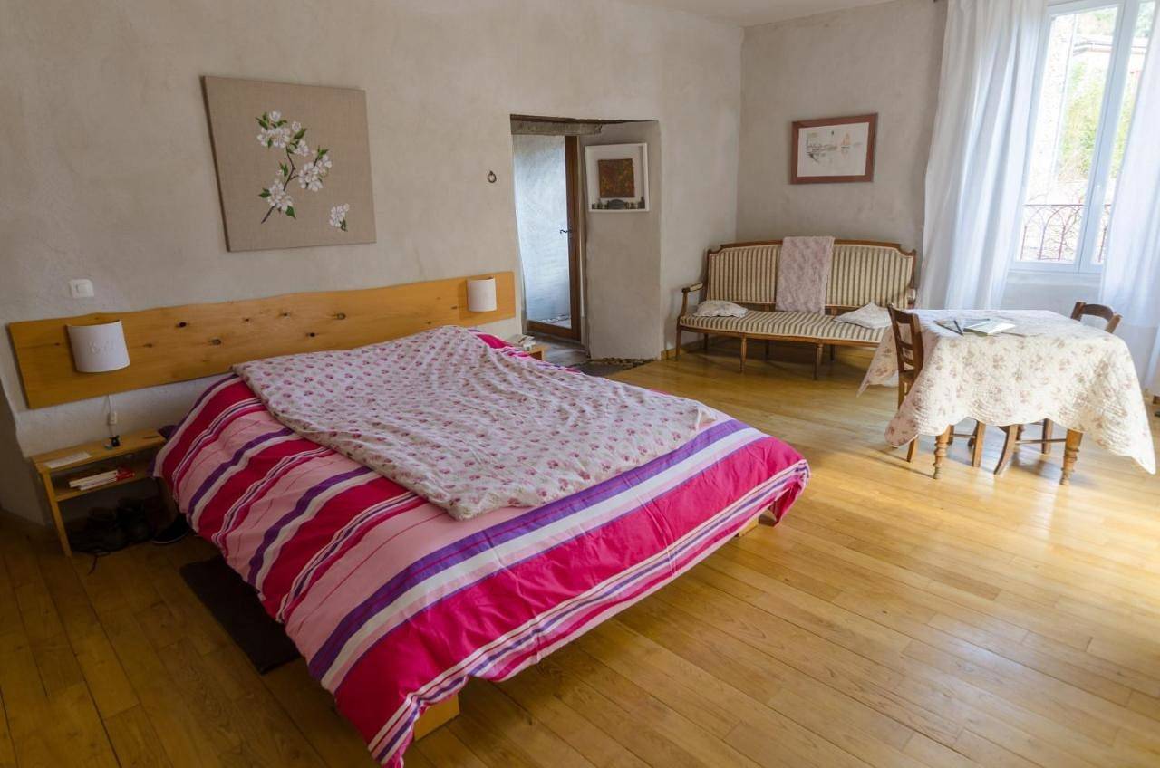 Superior King Room in Saint-André-de-Valborgne, Parc national des Cévennes