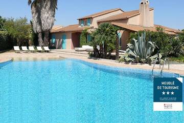 Villa pour 8 personnes, avec terrasse et jardin à Marseillan