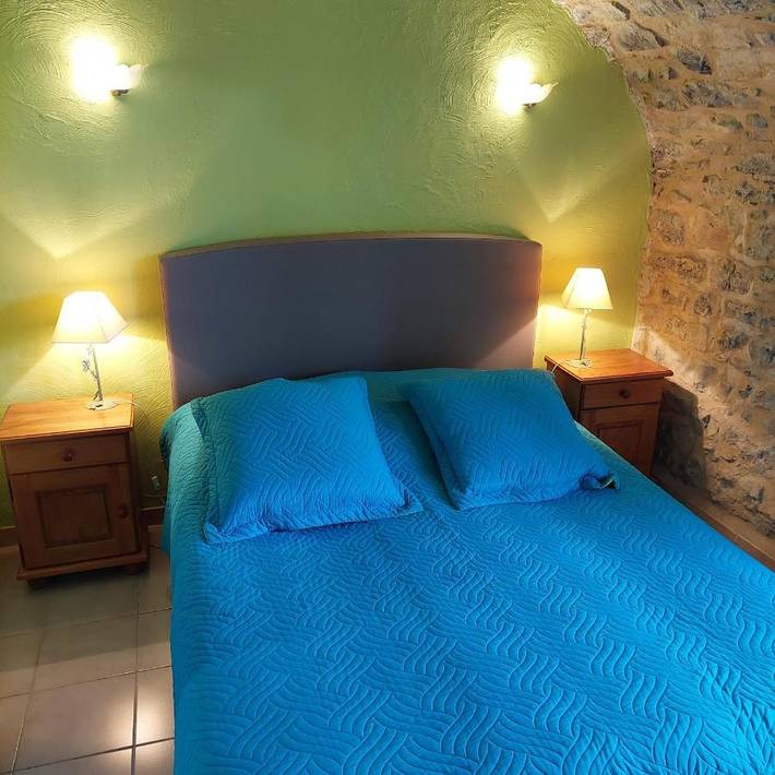 Location de vacances pour 3 personnes, avec Terrasse et Jardin ainsi que Piscine et Vue à Les Vans - 4
