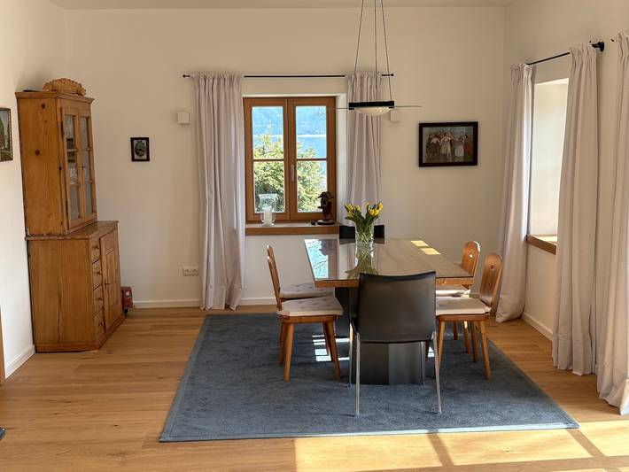 Ferienhaus für 8 Personen, mit Garten und Seeblick sowie Balkon und Ausblick im Tölzer Land - 3