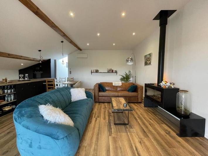 Location de vacances pour 4 personnes, avec jardin ainsi que piscine et terrasse à Iholdy - 2