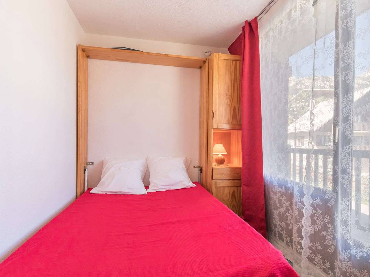 Apartamento entero, Apartamento Montgenèvre - 2 habitaciones, balcón, lavadora, Tv in Montgenèvre, Briançon region
