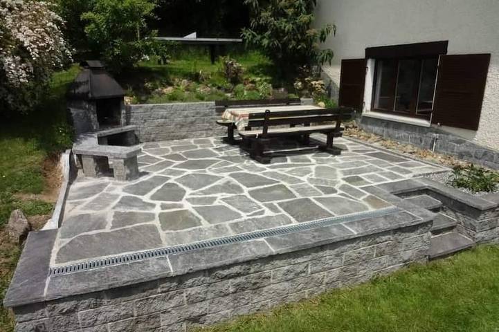 Ferienhaus für 6 Personen, mit Garten in Lugano