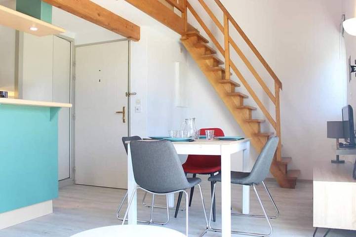 Gîte pour 4 personnes, avec Balcon dans Port des Minimes