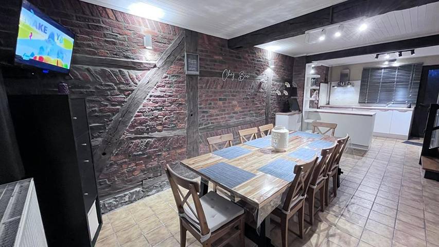 Chambre d’hôte pour 2 personnes, avec Terrasse ainsi que Jardin et Vue dans Mirwart