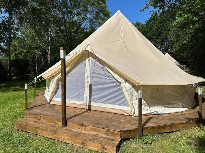 Location de vacances pour 4 personnes, avec jardin, animaux acceptés dans Lac de Lavaud - 4