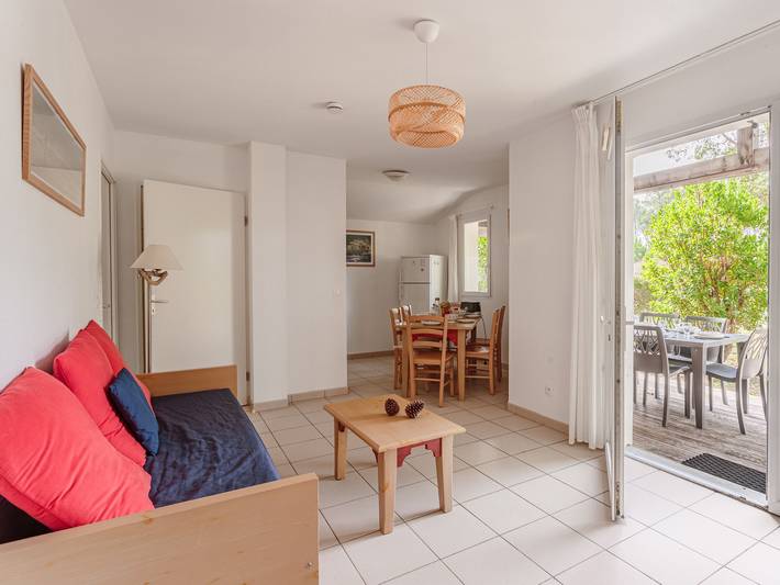 Location de vacances pour 6 personnes, avec balcon et piscine à Ondres - 2