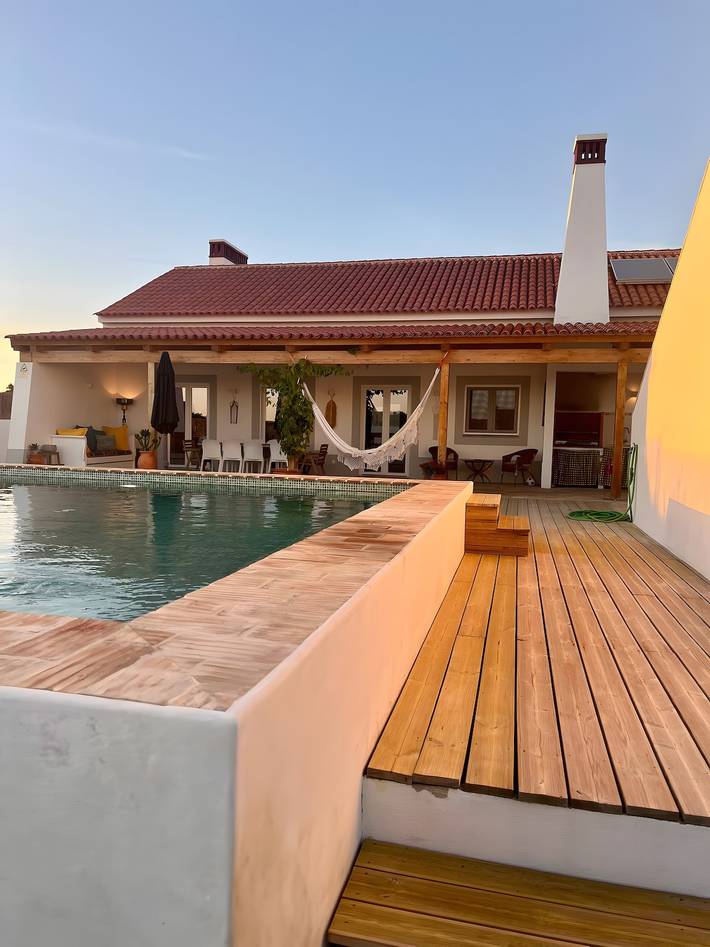 Casa de vacaciones para 14 personas, con jardín en Melides