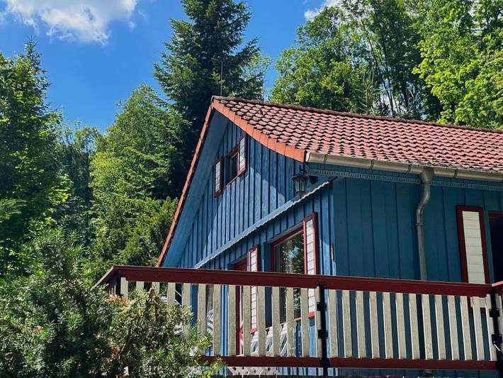Ferienwohnung für 6 Personen, mit Terrasse und Garten sowie Ausblick