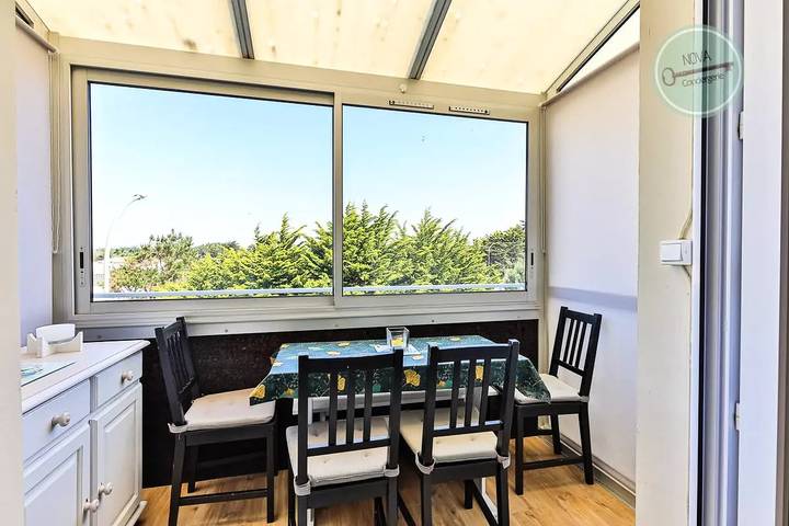 Gîte pour 4 personnes, avec balcon dans Sion-sur-l'Océan