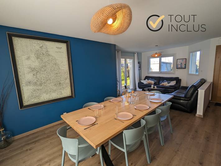 Location de vacances pour 8 personnes, avec terrasse et jardin à Ploudalmézeau - 3