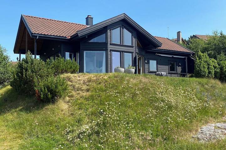 Blockhütte für 9 Personen, mit Terrasse in Strand (Rogaland)