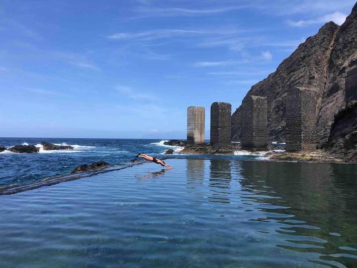 Casa rural para 7 personas, con jardín y vistas, Se admiten mascotas en Hermigua - 2