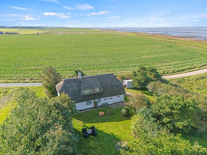 Ferienhaus mit Meerblick für 5 Personen, mit Balkon/Terrasse und Terrasse in Dänemark an der Nordsee