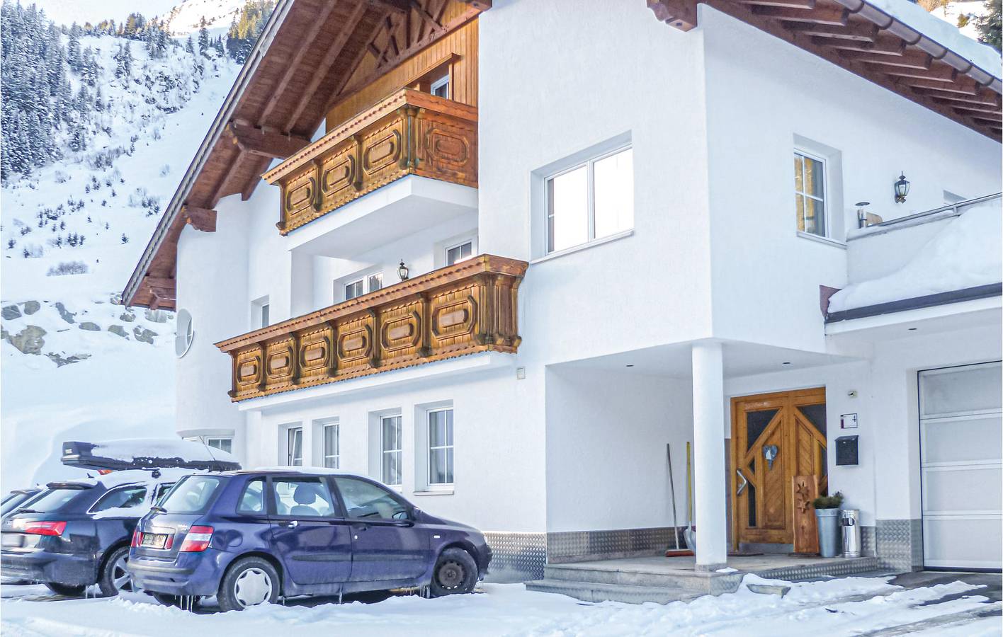 Ganze Ferienwohnung, Appartement mit Bergblick, Parkplatz und Sauna in Ischgl, Verwall