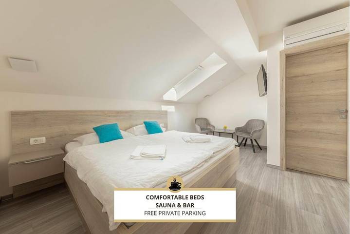 Maison d’hôte pour 3 personnes, avec jacuzzi et sauna