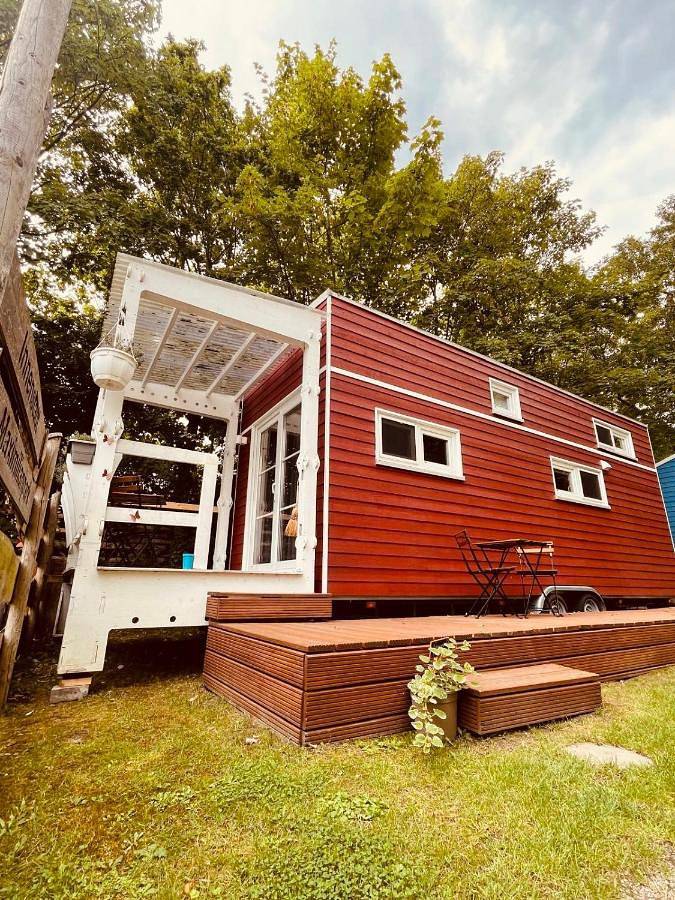 Ferienhaus für 4 Personen, mit Terrasse und Garten sowie Ausblick in Hamm