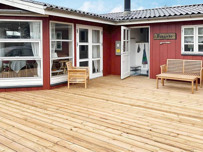Ferienhaus für 6 Personen, mit Terrasse und Garten in Råde Strand