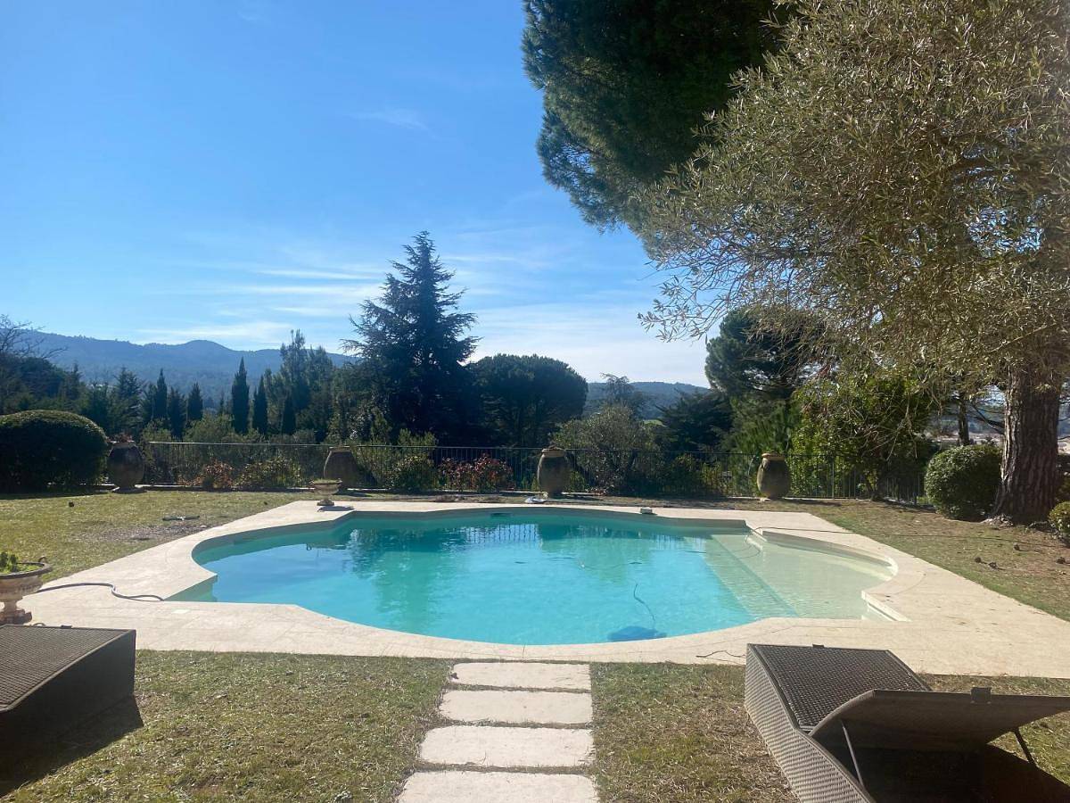 Double Room with Pool View in Palaja, Région de Carcassonne