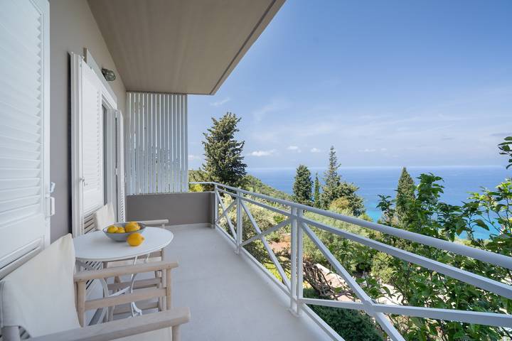 Apartment 'Myrto Homes Agios Nikitas Lefkada 1' with Sea View, Wi-Fi and Air Conditioning in Agios Nikitas, Greece