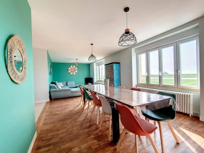 Location de vacances pour 10 personnes, avec jardin et vue, animaux acceptés à Huisnes-sur-Mer - 4