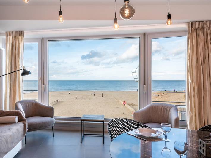 Appartement de vacances pour 5 personnes, avec Balcon dans Coxyde-les-Bains