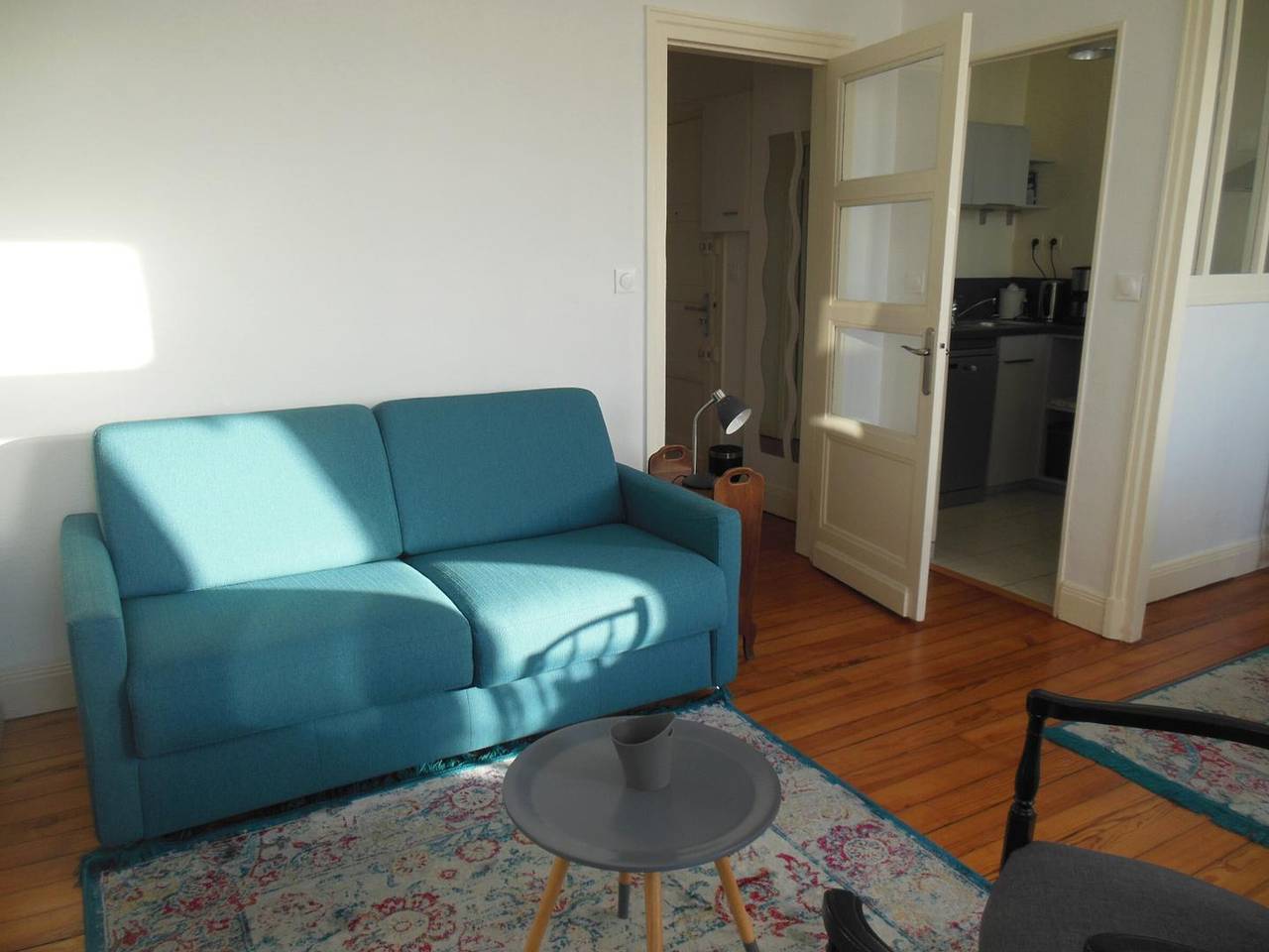 Apartamento entero, Apartamento frente a la playa en Boulogne-sur-Mer con balcón, Wifi, terraza compartida y plancha in Boulogne-sur-Mer, Boulogne-sur-Mer region