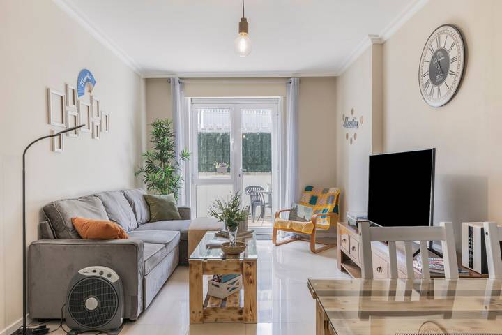 Apartamento para 3 personas, con Jardín