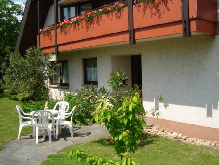 Ferienwohnung für 4 Personen, mit Garten und Sauna sowie Terrasse, kinderfreundlich in Kaiserstuhl