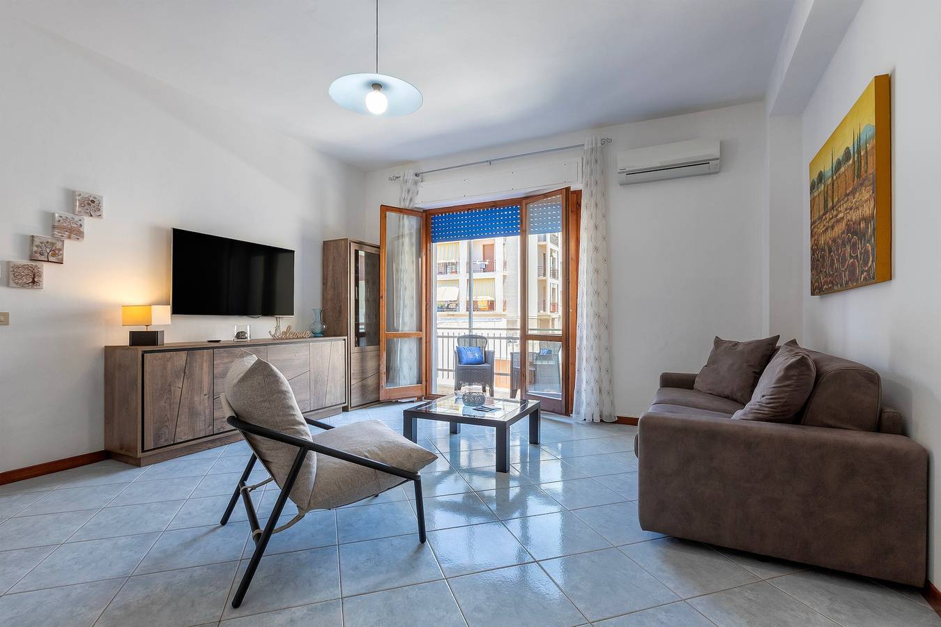 Hel leilighet, Apartment 'Mare Chiaro' with Balcony, Wi-Fi and Air Conditioning in Alghero, Provinsen Sassari
