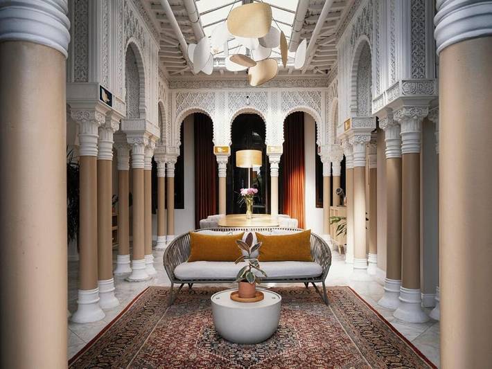 Gîte pour 6 personnes, avec vue et terrasse dans Cathedrale Orthodoxe Saint Nicolas Nice