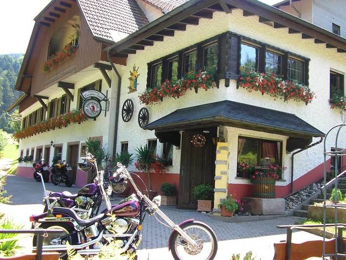 Pension für 2 Personen, mit Terrasse und Garten