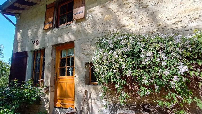 Maison de vacances pour 12 personnes, avec jardin ainsi que piscine et vue