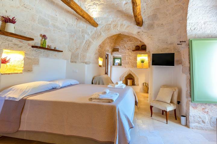 Trullo für 5 Personen, mit Garten, kinderfreundlich in Italien - 2