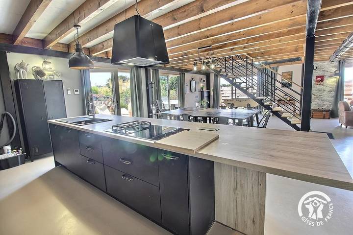 Le loft Siec in Trélévern, Costa de granito rosa