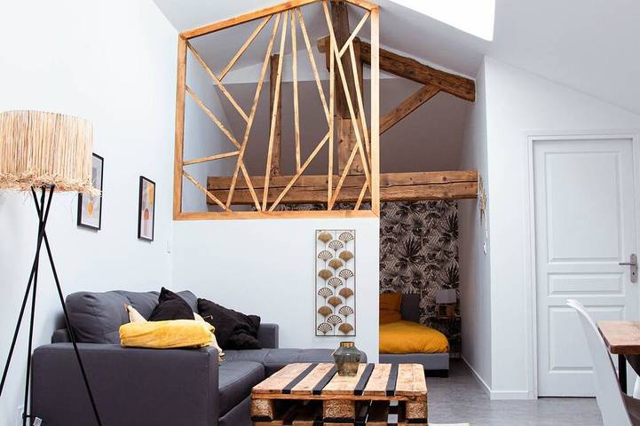 Gîte pour 4 personnes, avec jardin dans Saint-Julien-sur-Reyssouze