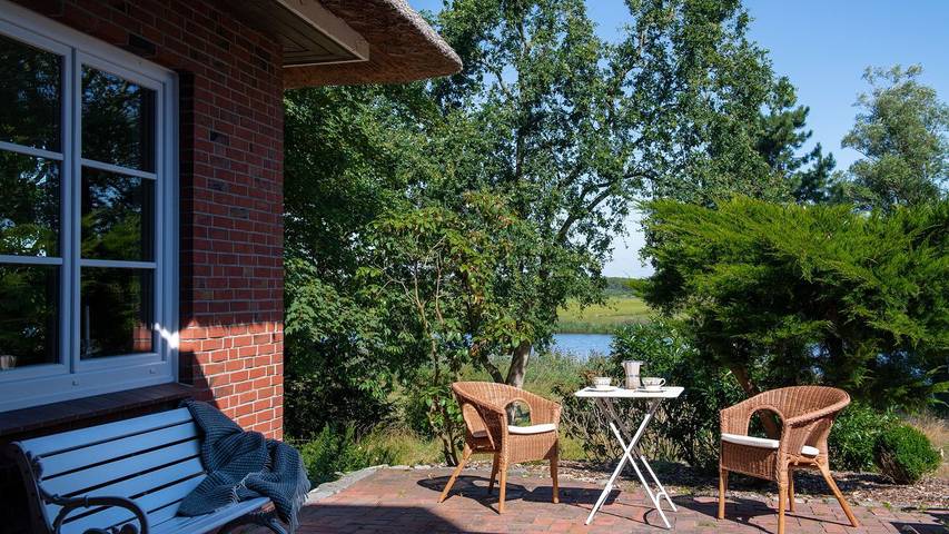 Ferienhaus für 8 Personen, mit Ausblick und Garten sowie Terrasse in Breiholz
