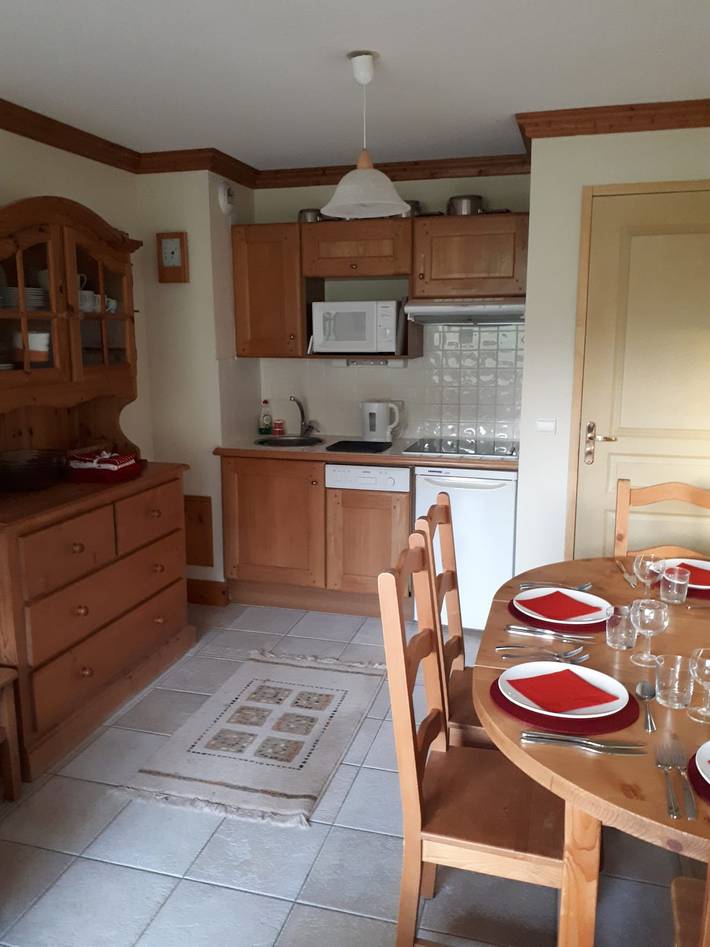 Appartement entier, Chalet de Montalbert 25C, 4-6 pers, au pied des pistes in La Plagne, Aime-la-Plagne