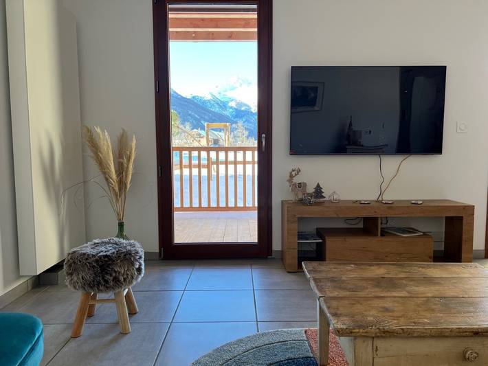 Apartamento entero, Encantador apartamento de 3 piezas con Wi-Fi y parking en Le Monêtier-les-Bains in Le Monêtier-les-Bains, Serre Chevalier